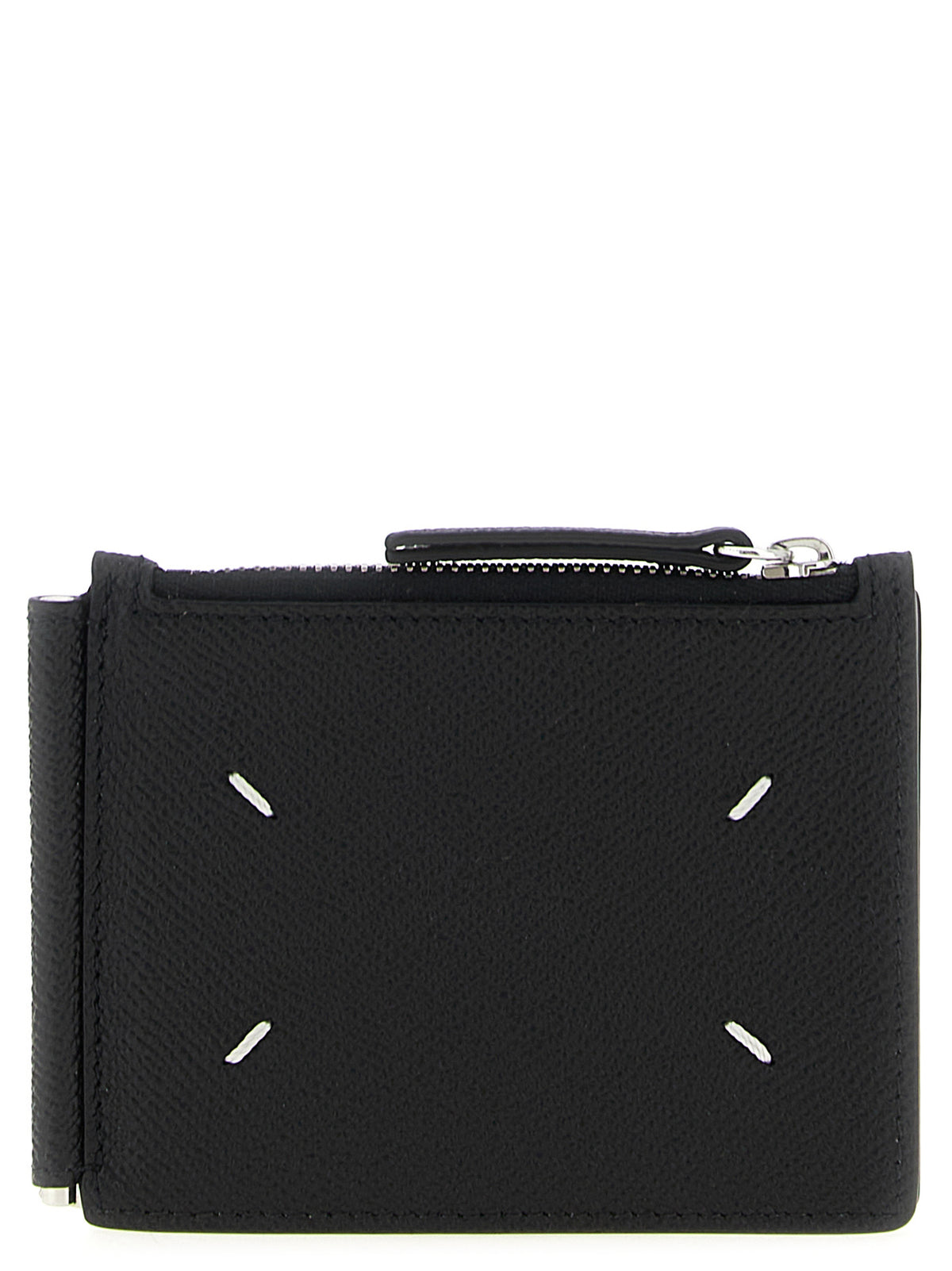 Maison Margiela Black Leather Leather Wallet