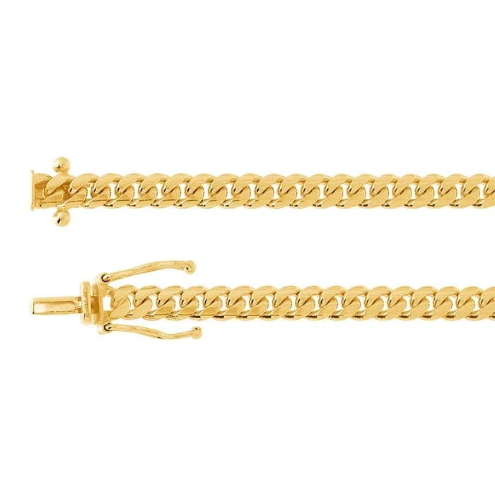10K Solid Yellow Gold 27.3 grams 3.9mm Miami Cuban Chain - 24 inch