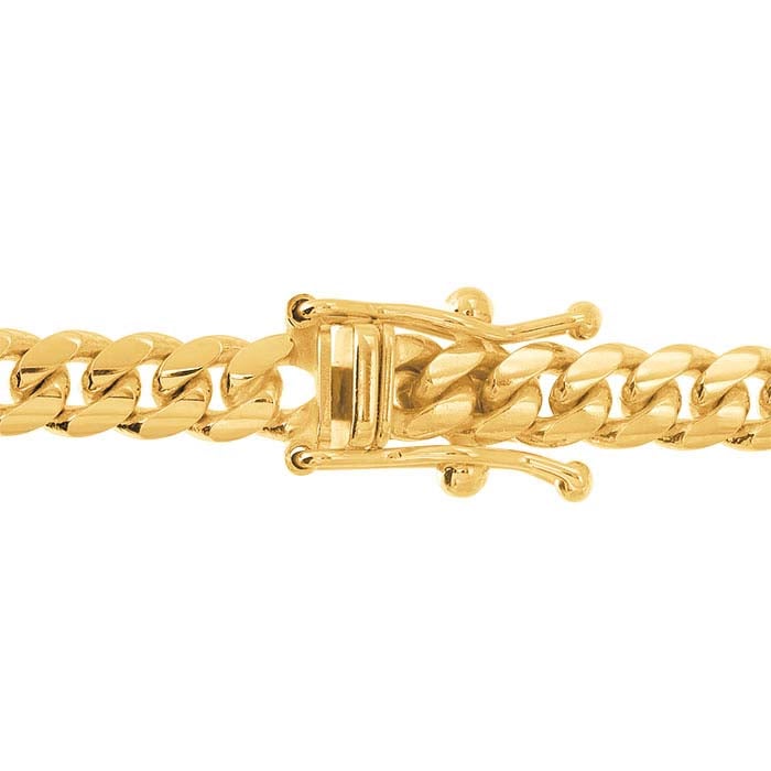 10K Solid Yellow Gold 27.3 grams 3.9mm Miami Cuban Chain - 24 inch