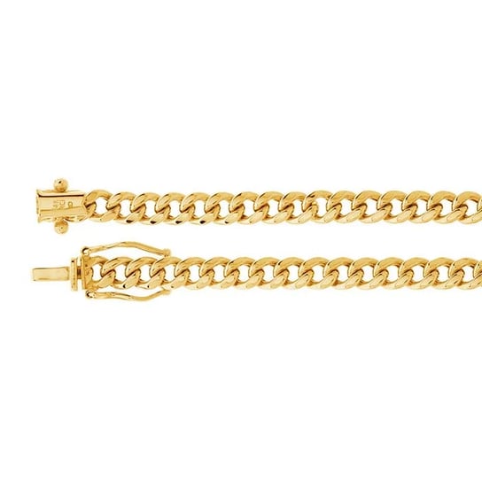 14K Solid Yellow Gold 11.38 grams 4.5mm Miami Cuban Chain 18 inch